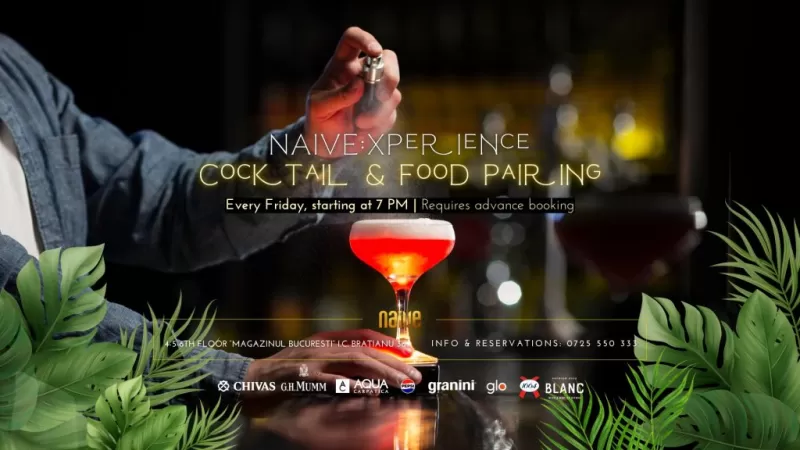 naivExperience: Cocktail & Food Pairing -1
