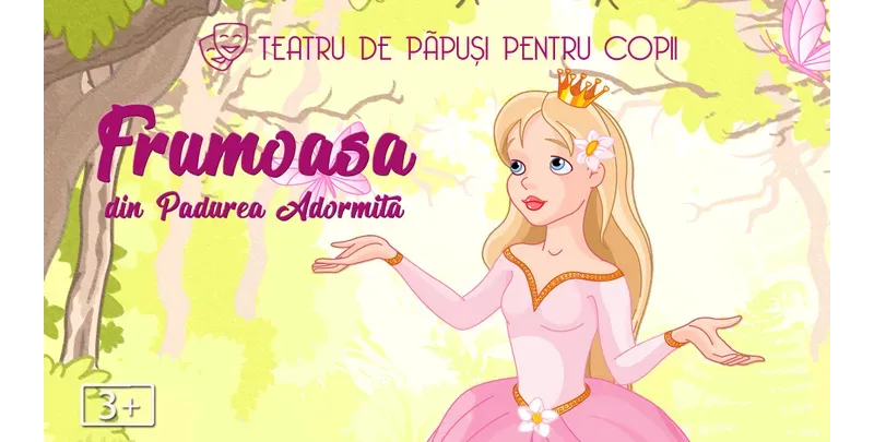 Frumoasa din pădurea adormită - teatru pentru copii @ Clubul Țăranului - La Mama MȚR-1
