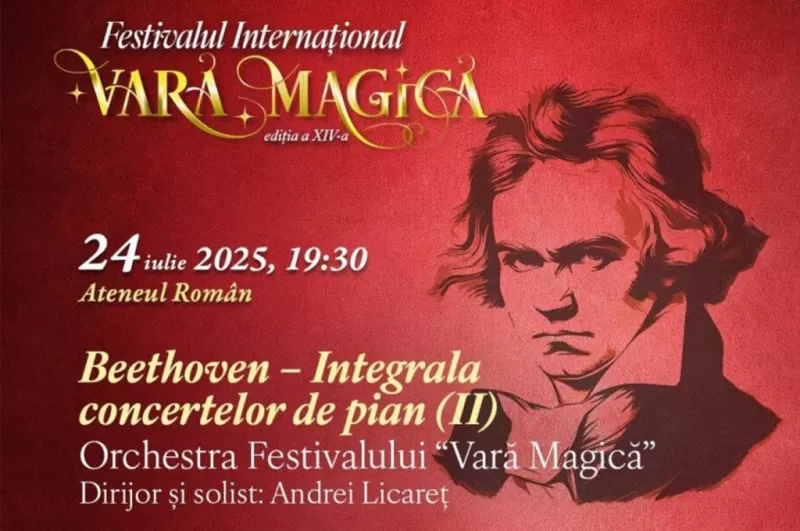 Beethoven – Integrala concertelor de pian (II) | Festivalul Internațional Vara Magică 2025 (Ziua 5)-1
