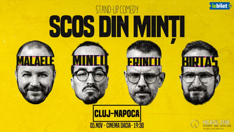 Stand-Up Comedy cu Frînculescu, Mălăele, Mincu și Birtaș -1