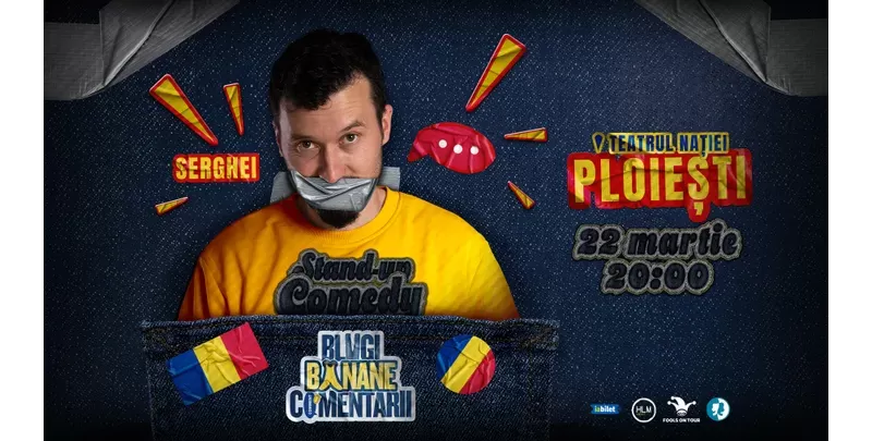 Ploiești: Stand-Up politic cu SERGHEI - -1