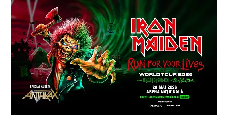 IRON MAIDEN - Run For Your Lives World Tour-1