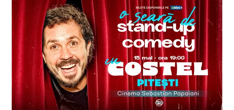 Pitesti: O seara de stand up comedy cu Costel-1