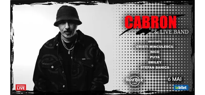 Concert Cabron & Live Band la Hard Rock Cafe-1