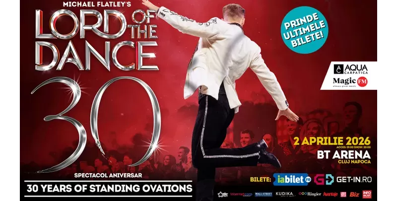 Cluj-Napoca: Lord of the Dance: 30th Anniversary Tour – Spectacol aniversar-1
