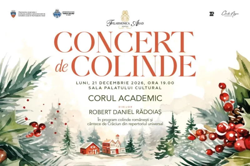 CONCERT DE COLINDE – Luni, 21 decembrie 2026-1