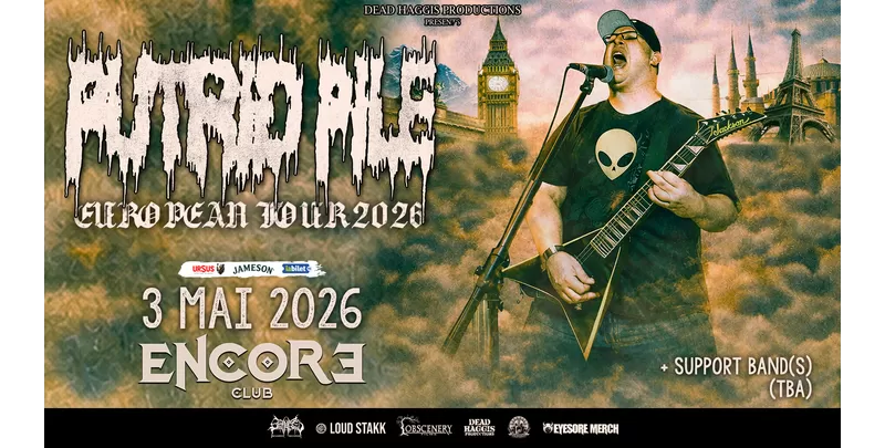 Concert Putrid Pile (US) + support band(s) (TBA) | Encore Club-1