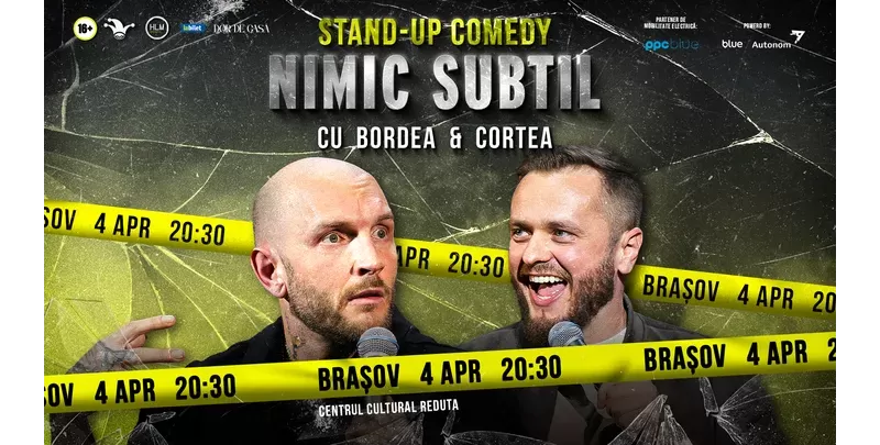 Brașov: Stand-Up Comedy cu Bordea & Cortea - -1