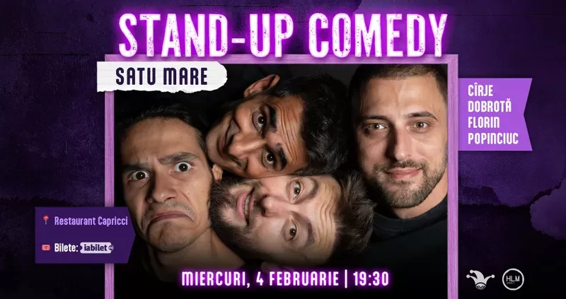 Stand-up comedy cu Cîrje, Florin, Dobrotă și Popinciuc -1