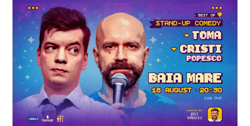 Baia Mare: Stand-up comedy - Best of Toma & Popesco-1