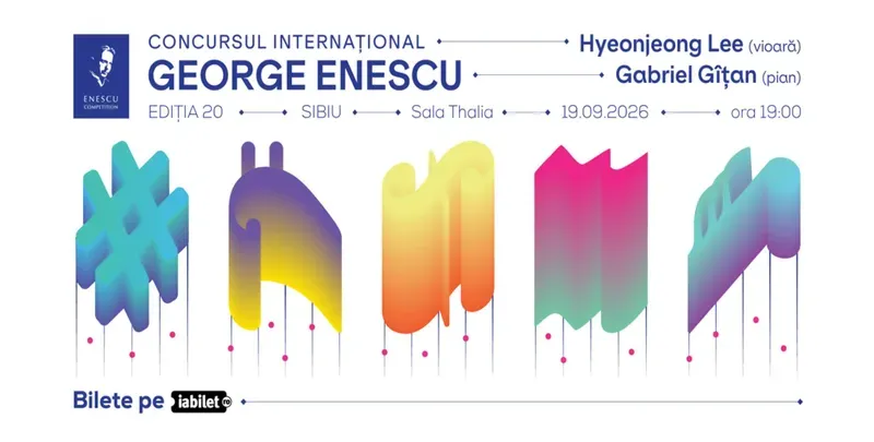 Sibiu: Hyeonjeong Lee & Gabriel Gîțan • Concursul International George Enescu-1