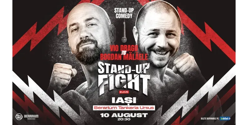 Iași: Stand-Up Fight cu Vio și Mălăele | Stand Up Comedy Show-1