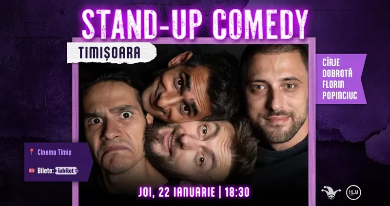 Stand-up comedy cu Cîrje, Florin, Dobrotă și Popinciuc -1