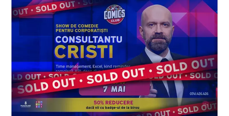 Consultantu Cristi - Show De Comedie pentru Corporatiști la ComicsClub!-1