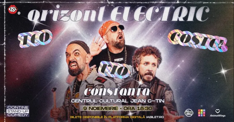 CONSTANȚA | Teo, Vio și Costel – Orizont Electric | Stand Up Comedy Show-1