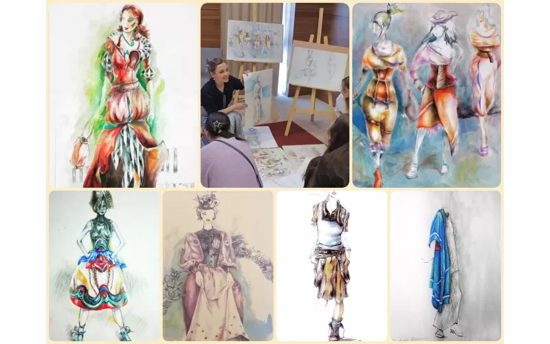 Atelier de ilustraţie de modă | Fundația Calea Victoriei -1