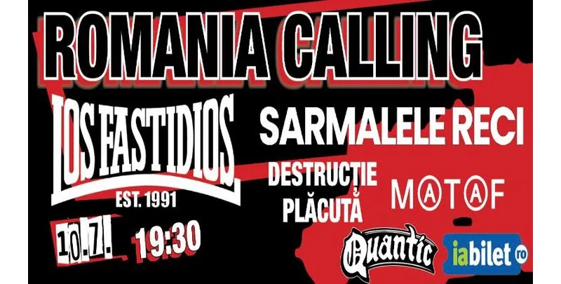 Romania Calling - Los Fastidios & Sarmalele Reci-1