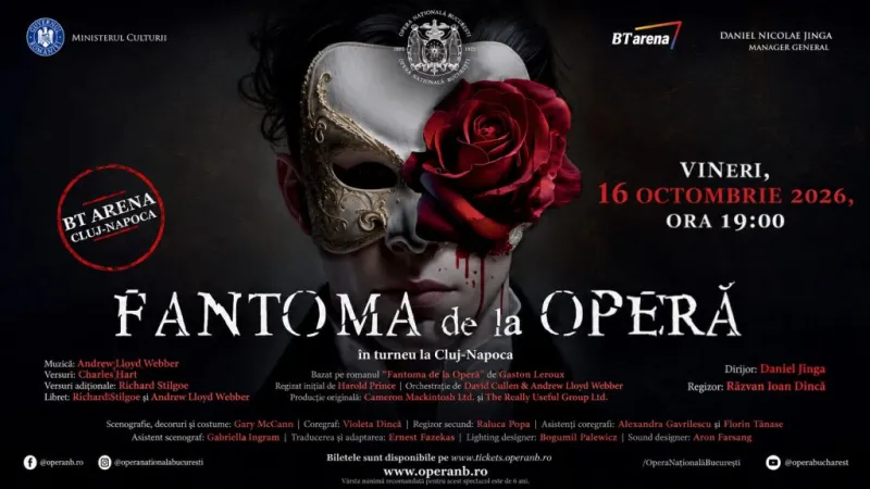 Fantoma de la Operă în Turneu la Cluj-Napoca-1