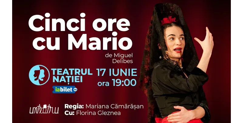 Ploiești: Teatru ~ Cinci ore cu Mario — de Miguel Delibes-1