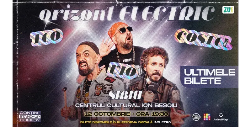 Sibiu: Teo, Vio și Costel - Orizont Electric | Stand Up Comedy Show-1