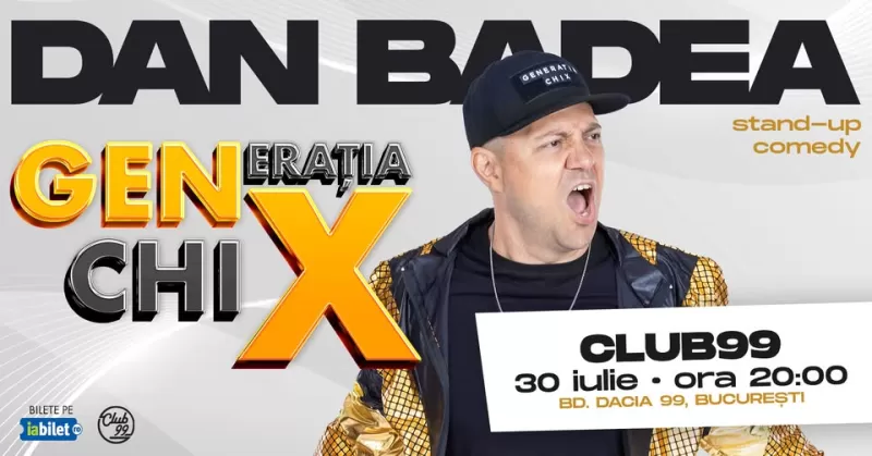 Dan Badea – Generația ChiX | Stand-Up Comedy -1