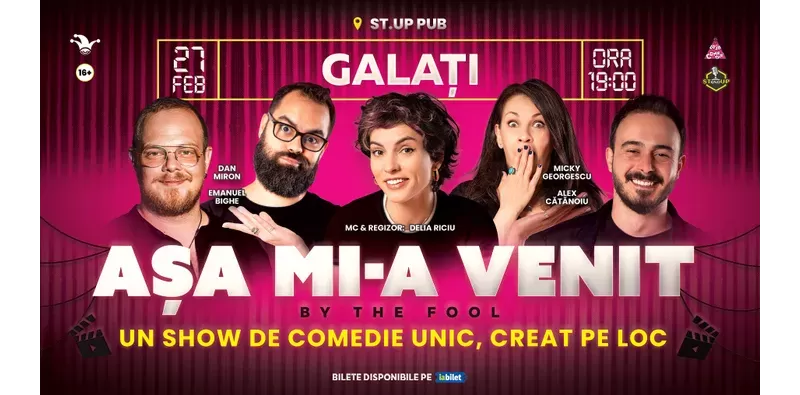 Galati: Așa mi-a venit! | Show de comedie on the spot-1