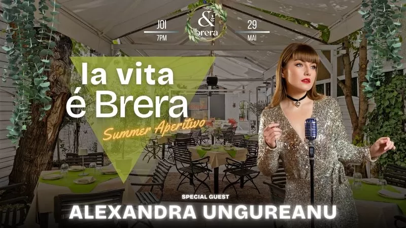 Alexandra Ungureanu • La Vita e Brera • Summer Aperitivo -1