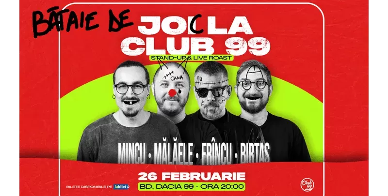 Bătaie de joi cu Mincu, Mălăele, Frîncu & Birtaș | Comedy Show la Club 99-1