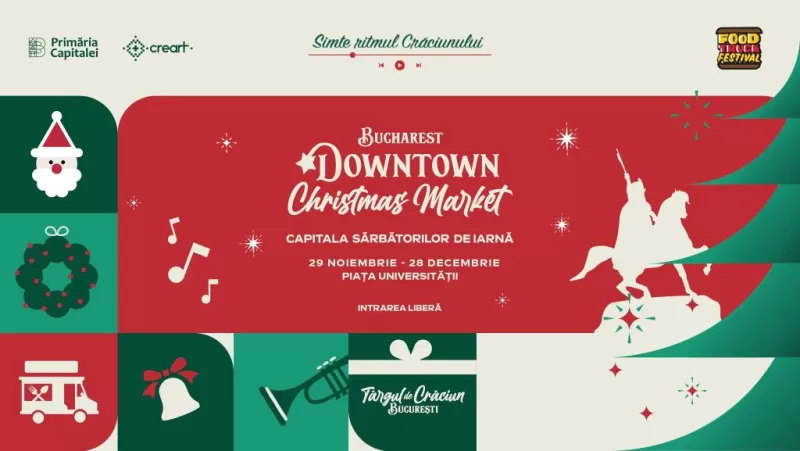 Bucharest Downtown Christmas Market -1