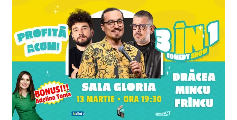 Drăcea - Mincu - Frîncu 3 ÎN 1 Comedy Show-1