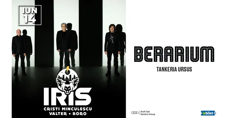 Iași: Concert IRIS – Cristi Minculescu, Valter, Boro-1
