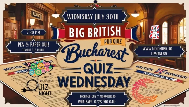 Big British Bucharest Quiz Night -1