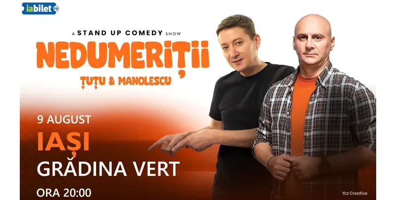 Iasi: Stand-up Comedy - Dan Tutu & Cristi Manolescu-1