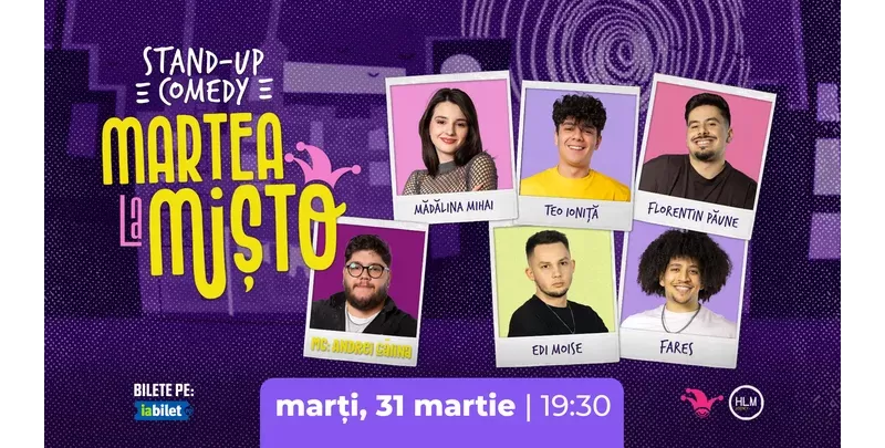 The Fool: Marțea la Mișto cu Teo Ioniță, Mădălina Mihai, Edi Moise, Florentin Păune și Fares-1