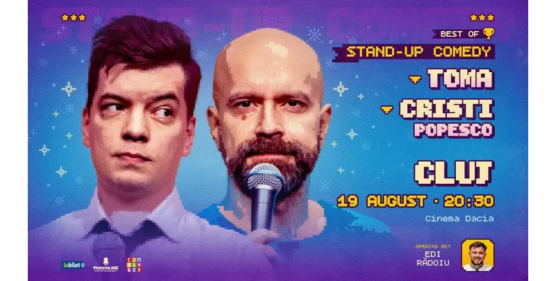 Cluj-Napoca: Stand-up comedy - Best of Toma & Popesco-1
