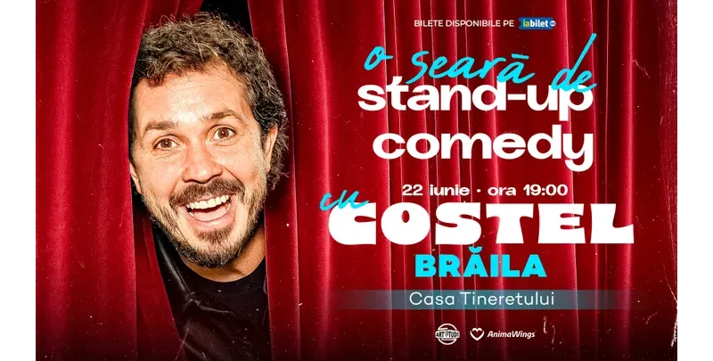 Braila: O seară de stand up comedy cu Costel | Comedy Show-1
