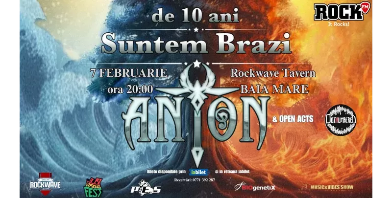 Baia Mare: ANTON - de 10 ani Suntem Brazi - Turneu Aniversar-1