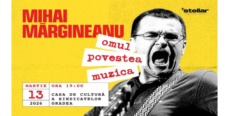 Oradea:   Mihai Mărgineanu  “Omul, Povestea si Muzica”-1