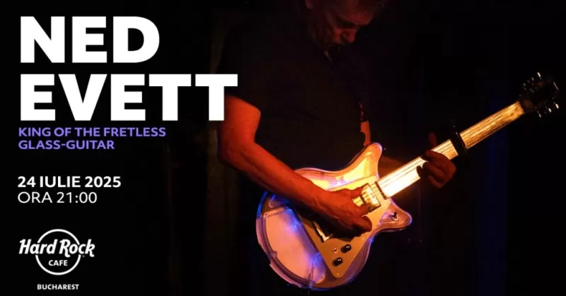 Concert acustic Ned Evett | Pe terasă -1