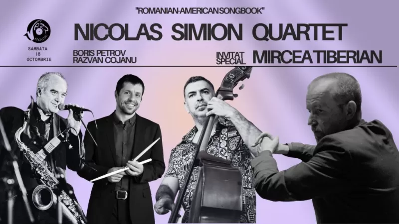 Nicolas Simion Quartet, invitat special Mircea Tiberian -1