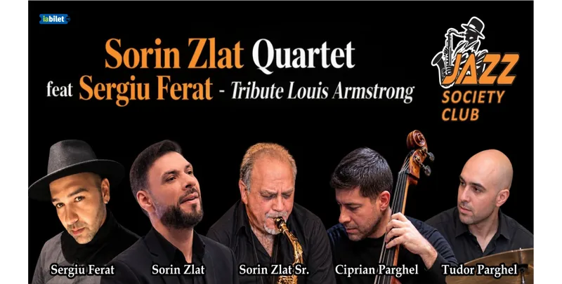 Galati: Sorin Zlat Quartet feat Sergiu Ferat - Tribute Louis Armstrong-1