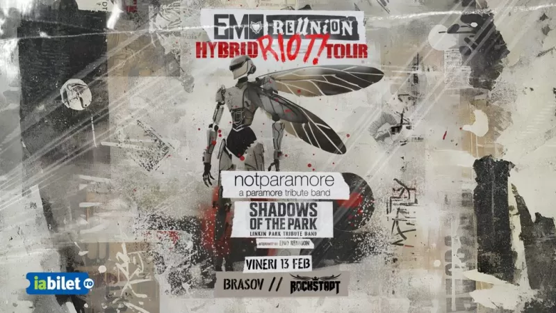 Hybrid Riot! Tour – Emo Reunion, notparamore, Shadows of the Park -1