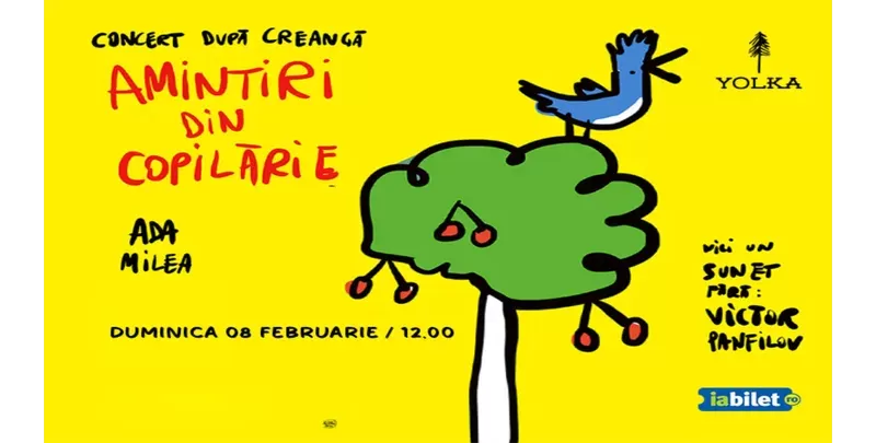 Cluj-Napoca: Ada Milea – Concert „Amintiri din copilărie după Creangă”-1