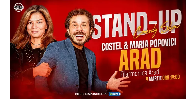 Arad: Costel și Maria Popovici - Stand Up Comedy Show-1