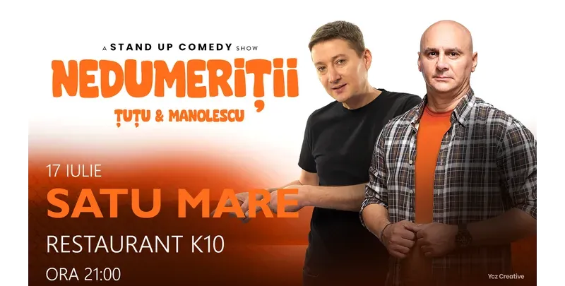 Satu Mare: Stand-up Comedy - Dan Tutu si Cristi Manolescu-1