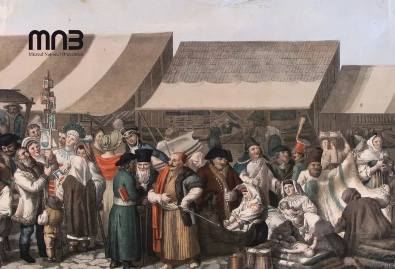 Expoziția: Sibiu în colecția de grafică și pictură a Muzeului Național Brukenthal -1