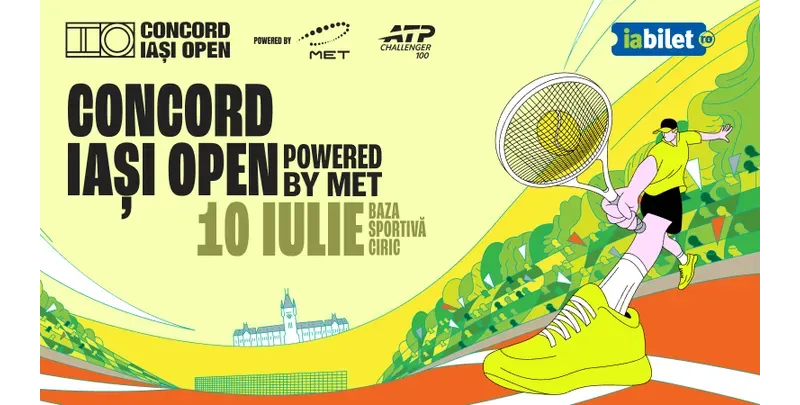 Iasi: Tenis | Concord Iași Open powered by MET | 10 iulie 2026-1