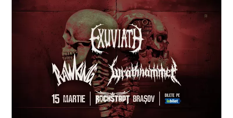 Brasov: Exuviath, RawKing & Wräthhammer Live-1