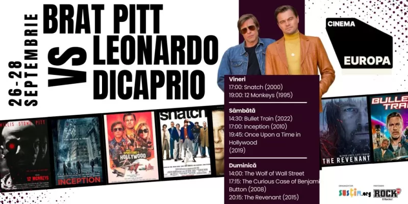 Brad Pitt vs Leonardo DiCaprio Weekend -1