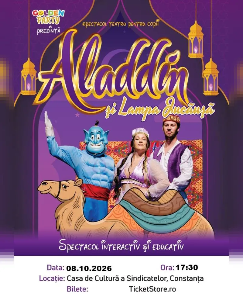 ALADIN SI LAMPA JUCAUSA – Constanta – ANULAT-1